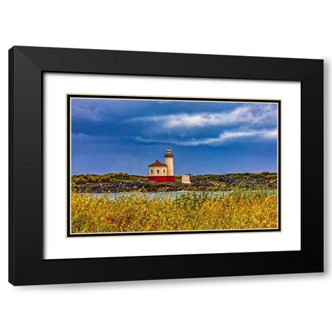 USA-Oregon-Bandon-Beach Black Modern Wood Framed Art Print with Double Matting by Restuccia, Joe III