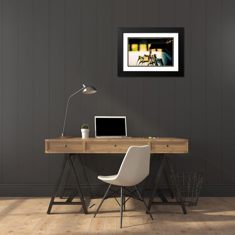 Oregon-Willamette Valley Dramatic pour of pinot noir in an Oregon winery Black Modern Wood Framed Art Print with Double Matting by Duval, Richard