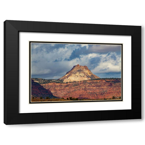 USA-Utah Mollies Nipple from US Hwy 89 Black Modern Wood Framed Art Print with Double Matting by Friel, Bernard