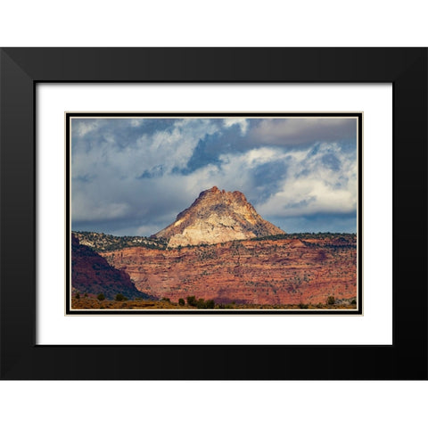 USA-Utah Mollies Nipple from US Hwy 89 Black Modern Wood Framed Art Print with Double Matting by Friel, Bernard