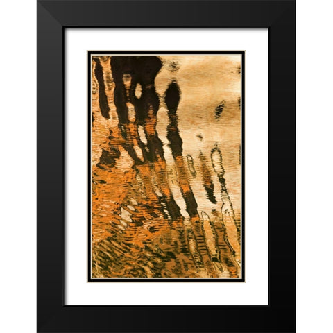 Utah, Glen Canyon Reflection in Lake Powell Black Modern Wood Framed Art Print with Double Matting by Paulson, Don