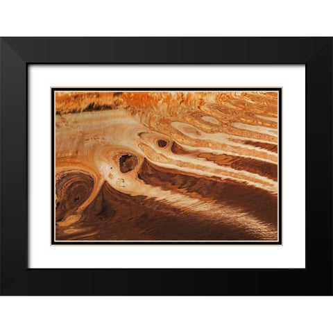 Utah, Glen Canyon Reflection in Lake Powell Black Modern Wood Framed Art Print with Double Matting by Paulson, Don