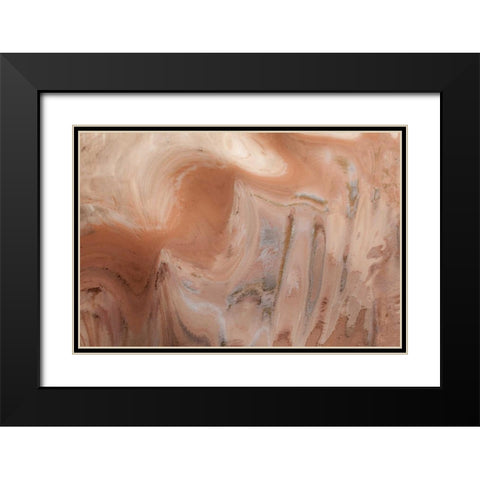 Utah, Glen Canyon NRA Lake Powell reflections Black Modern Wood Framed Art Print with Double Matting by Paulson, Don