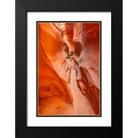 USA- Utah- Grand Staircase Escalante National Monument. Bighorn Canyon trail. Black Modern Wood Framed Art Print with Double Matting by Jaynes Gallery