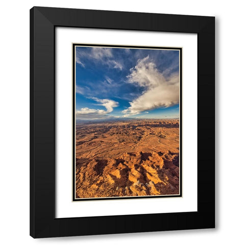 Needles Overlook-Canyonlands National Park-Utah Black Modern Wood Framed Art Print with Double Matting by Ford, John