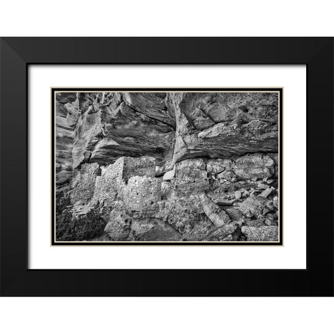 Little Westwater Ruin-Canyonlands National Park-Utah Black Modern Wood Framed Art Print with Double Matting by Ford, John
