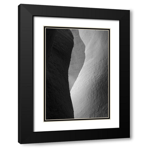 Utah Grand Staircase-Escalante National Monument-Spooky Gulch Black Modern Wood Framed Art Print with Double Matting by Wild, Jamie and Judy