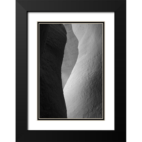 Utah Grand Staircase-Escalante National Monument-Spooky Gulch Black Modern Wood Framed Art Print with Double Matting by Wild, Jamie and Judy