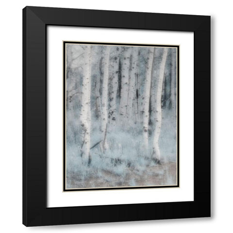 USA-Utah-Aspen Grove in infrared of the Logan Pass area Black Modern Wood Framed Art Print with Double Matting by Eggers, Terry