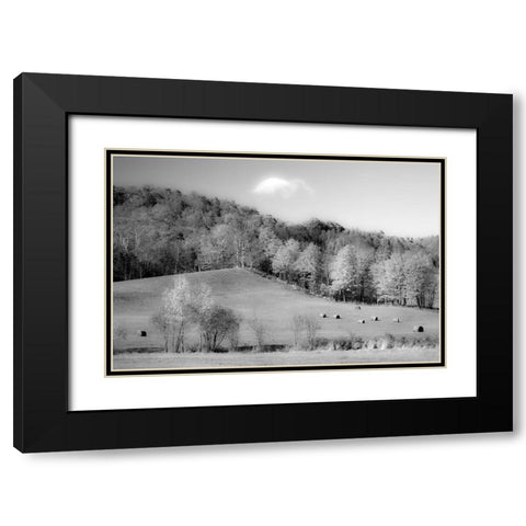 USA-New England-Vermont Black Modern Wood Framed Art Print with Double Matting by Gulin, Sylvia