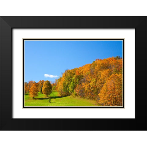 USA-New England-Vermont Black Modern Wood Framed Art Print with Double Matting by Gulin, Sylvia