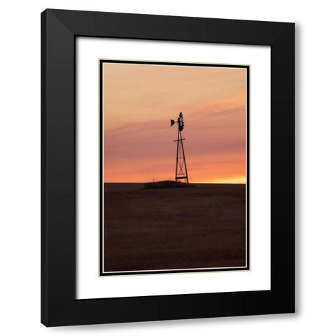USA- Washington State- Whitman County- Palouse Black Modern Wood Framed Art Print with Double Matting by Wilson, Emily M.