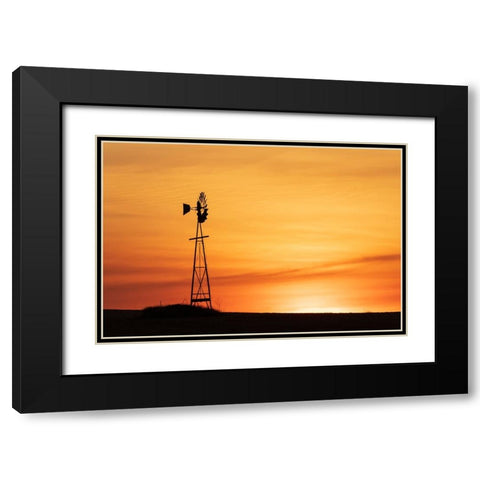 USA- Washington State- Whitman County- Palouse Black Modern Wood Framed Art Print with Double Matting by Wilson, Emily M.