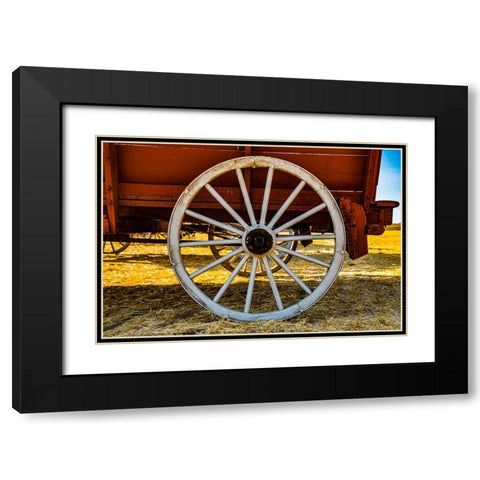 USA- Washington State- Whitman County- Palouse. Black Modern Wood Framed Art Print with Double Matting by Wilson, Emily M.