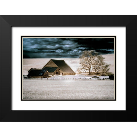 USA-Washington State-Palouse Black Modern Wood Framed Art Print with Double Matting by Theodore, George and Marilu
