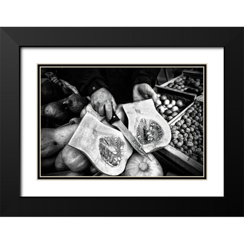 The Maraarcher Black Modern Wood Framed Art Print with Double Matting by Allicot, Manu