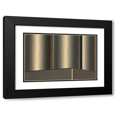 Tanks Black Modern Wood Framed Art Print with Double Matting by Hawerkamp, Hans-Wolfgang