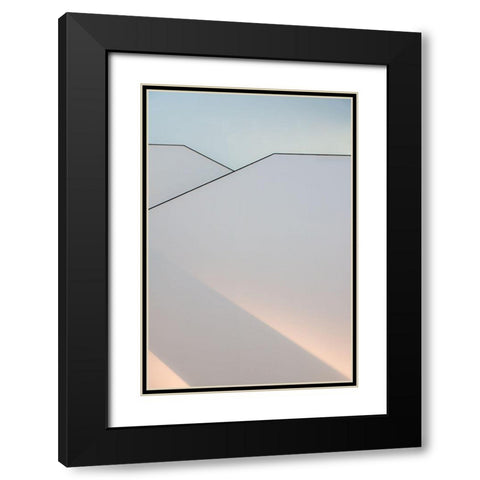 The Play Of Light. Black Modern Wood Framed Art Print with Double Matting by Van Son, Greetje