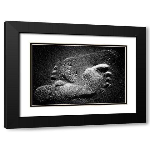 69 Feet Black Modern Wood Framed Art Print with Double Matting by C Neale, Michael