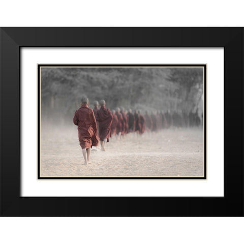 Every Day Trip Black Modern Wood Framed Art Print with Double Matting by Poniewierski, Aleksander