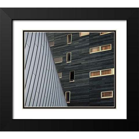 Different Styles. Black Modern Wood Framed Art Print with Double Matting by Verschelden, Harry