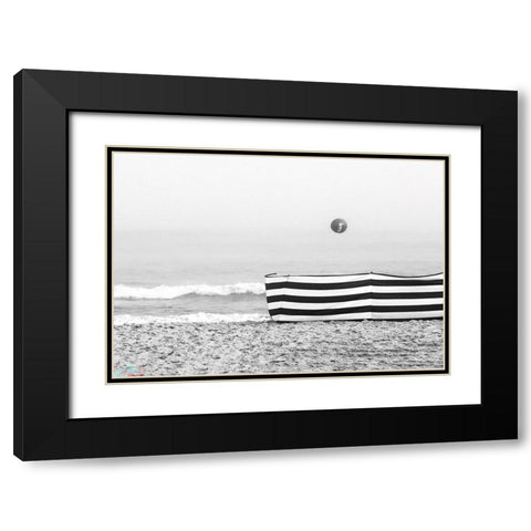Untitled Black Modern Wood Framed Art Print with Double Matting by Niemiec, Anna