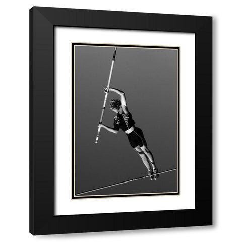 Force Of Desire II. Black Modern Wood Framed Art Print with Double Matting by Kravanja, Jure