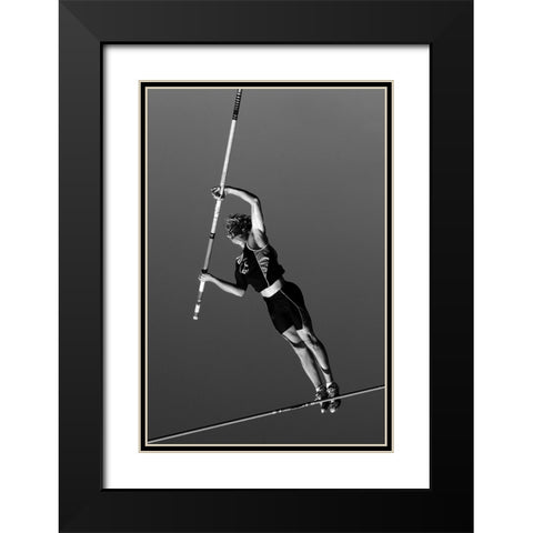 Force Of Desire II. Black Modern Wood Framed Art Print with Double Matting by Kravanja, Jure
