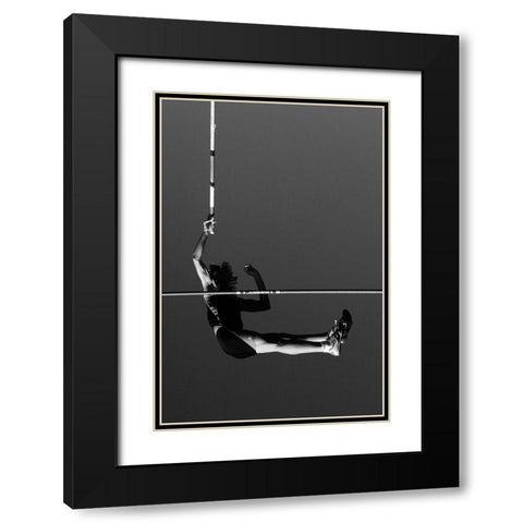Force Of Desire Iii. Black Modern Wood Framed Art Print with Double Matting by Kravanja, Jure