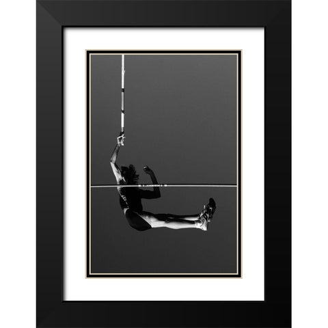 Force Of Desire Iii. Black Modern Wood Framed Art Print with Double Matting by Kravanja, Jure