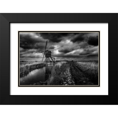 Dutch Pride Black Modern Wood Framed Art Print with Double Matting by Hageman, Michiel
