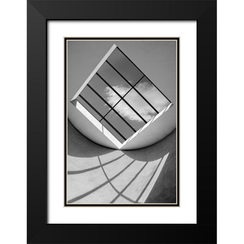 The Storm Is Here.... Black Modern Wood Framed Art Print with Double Matting by Castro, Joao