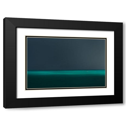 After The Rain I Black Modern Wood Framed Art Print with Double Matting by Johansen, Viggo