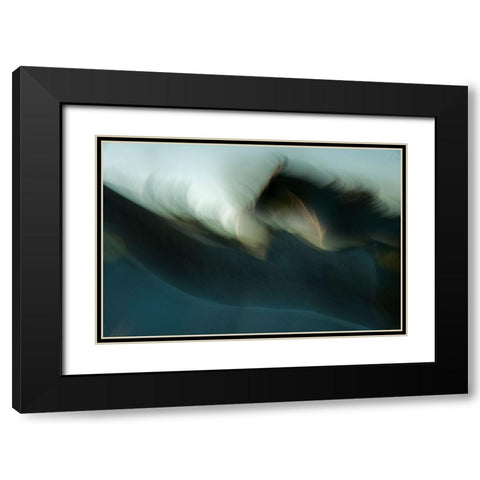 Untitled Black Modern Wood Framed Art Print with Double Matting by Malovrh, Milan