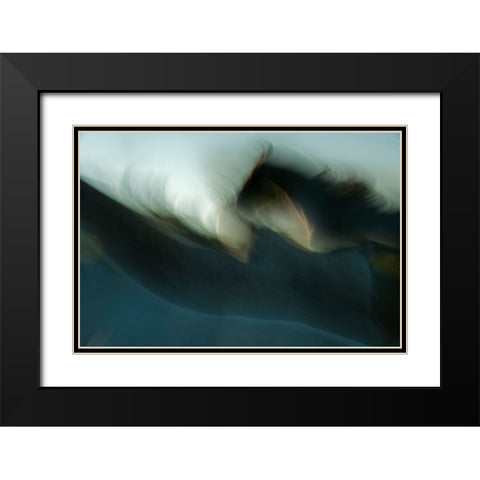 Untitled Black Modern Wood Framed Art Print with Double Matting by Malovrh, Milan