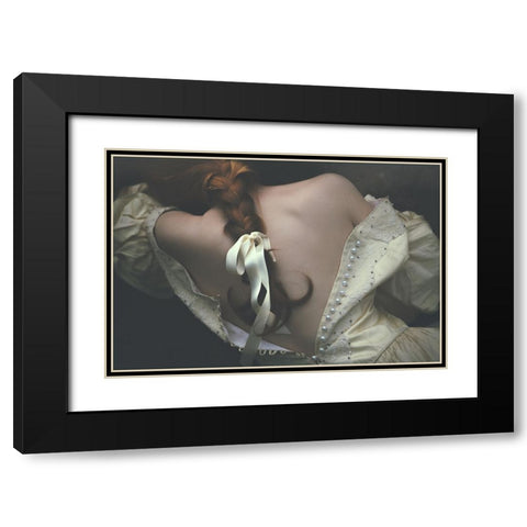 You Never Know... Black Modern Wood Framed Art Print with Double Matting by Russocka, Magdalena