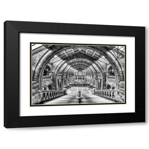 London Gallery Black Modern Wood Framed Art Print with Double Matting by Pelissier, Marc