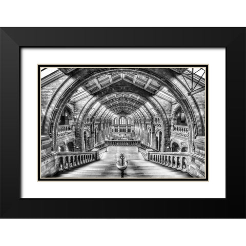 London Gallery Black Modern Wood Framed Art Print with Double Matting by Pelissier, Marc