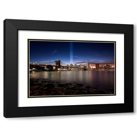 Untitled Black Modern Wood Framed Art Print with Double Matting by Martin Castan, David