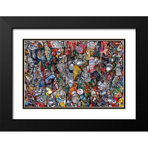 Contemporary Art Black Modern Wood Framed Art Print with Double Matting by Casanova, Francois