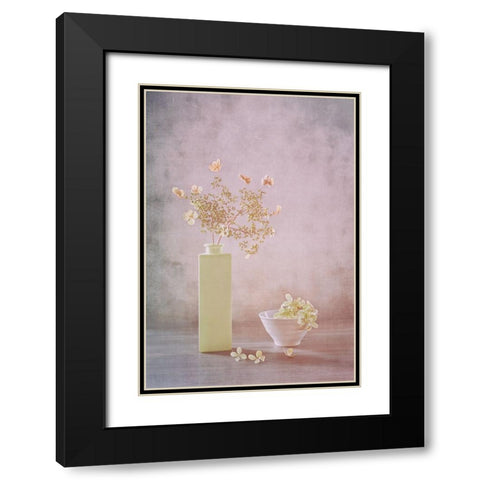 Morning Light Black Modern Wood Framed Art Print with Double Matting by Pan, Sophie