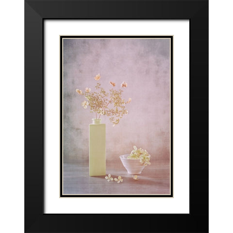 Morning Light Black Modern Wood Framed Art Print with Double Matting by Pan, Sophie