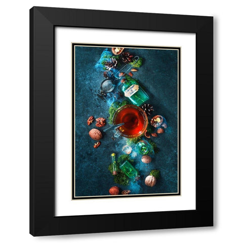 A??I Can Handle It A?? Solution Black Modern Wood Framed Art Print with Double Matting by Belenko, Dina