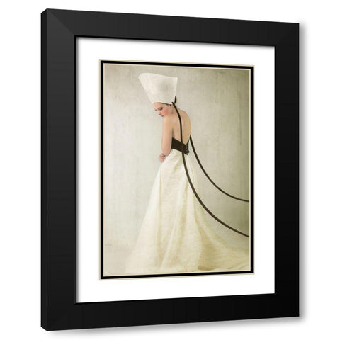 .............. Black Modern Wood Framed Art Print with Double Matting by Melik-Nubarova, Svetlana
