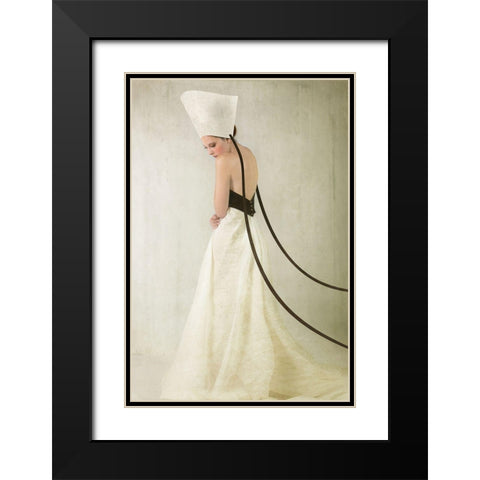 .............. Black Modern Wood Framed Art Print with Double Matting by Melik-Nubarova, Svetlana