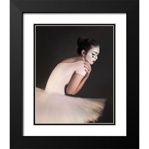 Hurt Black Modern Wood Framed Art Print with Double Matting by Tautzenberger, Bettina