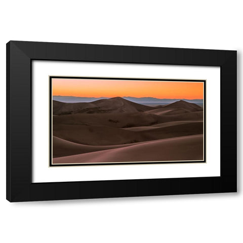Great Shades Black Modern Wood Framed Art Print with Double Matting by Agazzi, Andreas