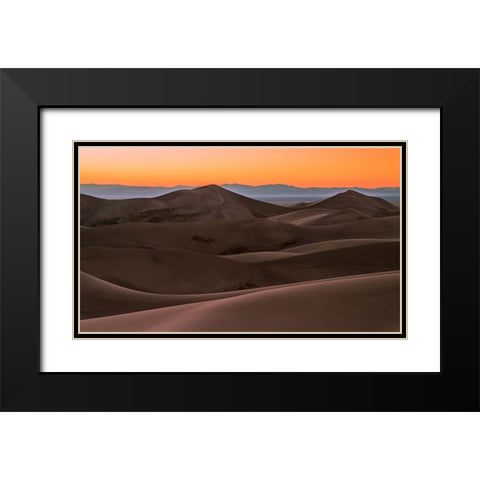 Great Shades Black Modern Wood Framed Art Print with Double Matting by Agazzi, Andreas