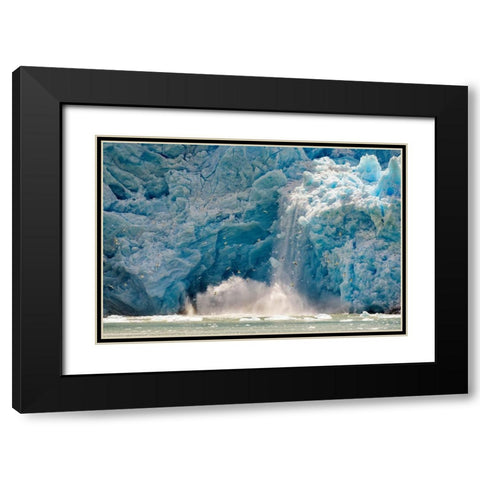 We Are Melting Black Modern Wood Framed Art Print with Double Matting by Guevara Vivanco, Carlos