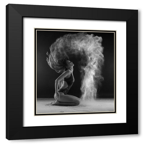 Dance Black Modern Wood Framed Art Print with Double Matting by Kanovits, Gabor